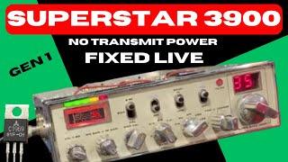 Superstar 3900 CB Radio Repair LIVE