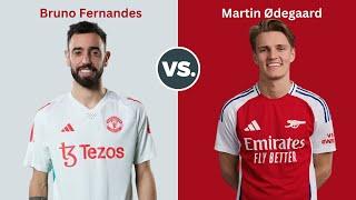 Comparison : Martin Ødegaard vs Bruno Fernandes - Who is the better Playmaker