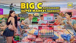 BIG C RATCHADAMRI / A popular supermarket among tourists in Bangkok (April 2024)