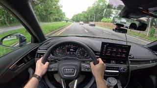 2024 Audi A4 45 TFSI Quattro - POV Test Drive | 0-60