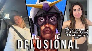 Delusional Female tech worker loses job & tries to keep her 5K apartment │TikTok cringe