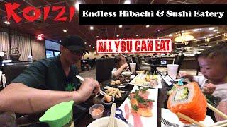 The $19.95/person Endless Hibachi & Sushi BUFFET near Fort De Soto Park | Koizi | Tampa Bay, FL