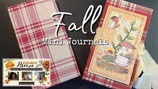 Creating the FALL THEMED Mini Journal | Pt 2 | Livie's Lovelies