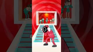 How to cross the GLASS BRIDGE in SQUID GAME(Animation Meme) #memes #shorts