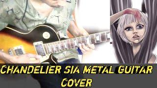 sia chandelier - electric guitar cover by raju sarkar