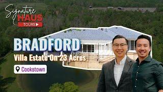 What's it like to own a Paradise Estate on 23 Acres of land in Cookstown | 4437 5th Side Rd,Bradford