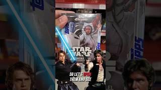 AMAZING 2024 Topps Chrome Star Wars Blaster Box! #cardcollecting #sportscards #topps