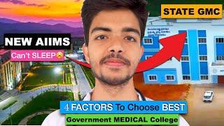 4 Step ALGORITHM To Choose BEST Government Medical College| NEET 2023 Counselling|