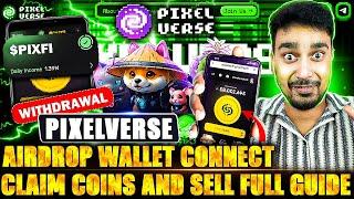 Pixelverse Dashboard Wallet Connect | Pixelverse Claim Coins | Pixelverse Airdrop Wallet Connect