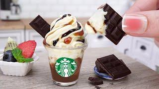 Yummy Miniature Starbucks Hot Chocolate at Home | Tasty Tiny Cocoa Drinks Ideas | Miniature Cooking