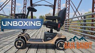 UNBOXING: The ALL-NEW Baja Bandit Outdoor Mobility Scooter by Pride Mobility BA140