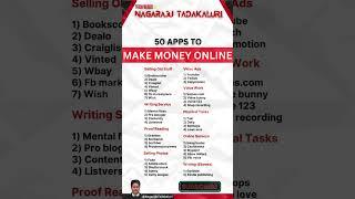 50 Apps to Make Money Online