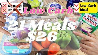 Budget Meals Weekly Low Carb Budget Meals Ideas A Weekly Meal Plan