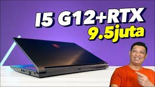 HARGA TERJUN PAYUNG .....  core i5 12450H + RTX + 144HZ , dan bisa UPGRADE2 loh