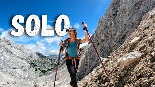 Solo Hiking for 3 Days in the Julian Alps (Slovenia)