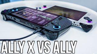 Worth Buying the Asus ROG Ally X vs Ally for $100 More? Asus ROG Ally X vs Ally - Quick Comparison