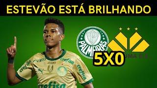 MAIS UMA GOLEADA DO VERDÃO! PALMEIRAS 5X0 CRICIUMA