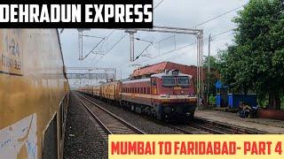 MUMBAI to FARIDABAD || Full Train Journey- PART 4 || Train No. 19019 BDTS HW Dehradun Express!!!