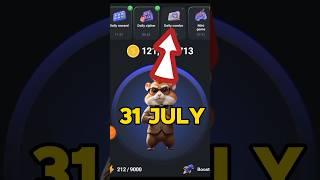 Hamster Kombat 31 July Daily Combo Card Today