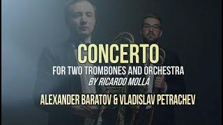 CONCERTO (BY R. MOLLÁ) - Perf. by A. BARATOV & V. PETRACHEV - ST-PETESBURG  STATE SYMPHONY ORCHESTRA