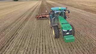 Gärreste Ausbringen u Einscheiben mit Fendt 939 u 926 vario und John Deere 7280 u 8360 R