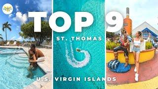 ST. THOMAS TOP 9 things to do US VIRGIN ISLANDS 2022