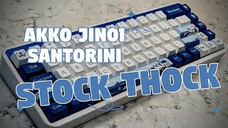 Akko JIN01 Santorini 65% Aluminum 3 Mode functional Art Mechanical Keyboard Review