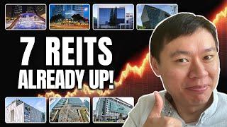 7  S-REITS THAT ARE UP ALREADY IN 2024! #reit #dividendinvesting