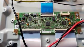 TV fix no picture faulty T-con RUNTK5538TP Samsung UE40H5500