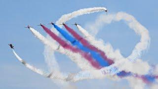 RIAT 2022 RAF Red Arrows イギリス空軍 レッドアローズ