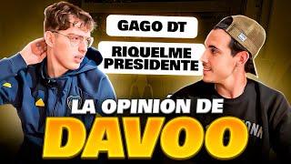 DAVOO XENEIZE OPINA DE GAGO Y RIQUELME