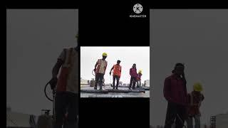 New viral #short video Patna new Ganga bridge ke upar waterproof ka kam karte hue video