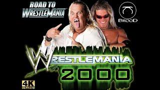 WWF Wrestlemania 2000 - Road to Wrestlemania Playthrough w/The Brood (4K/60fps) (HARD)