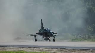 SAAB VIGGEN FULL AFTERBURNER TAKEOFF AT TELEMARK AIR SHOW 2018