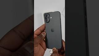 iPhone 16 Unboxing: Black