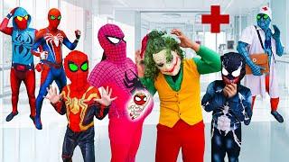 UNSTABLE Spiderman Family: Hey Spider-man, Don't Misunderstand JOKER (Funny Action Real Life)