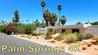 Relaxing Drive in Palm Springs, California ASMR 4K