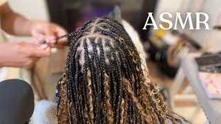 ASMR Braiding My Mom's Hair Till You Fall Asleep