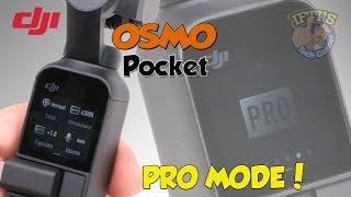 DJI OSMO Pocket - Finally PRO MODE with no Smartphone!