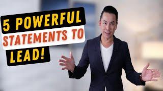 LEAD Like a Pro with These 5 POWERFUL Statements | Jack Wu