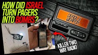 How Did Israel Turn Pagers & Walkie Talkies Into Bombs?