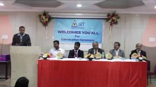 A Student's Speech at Convocation Ceremony (Piping Engineering)