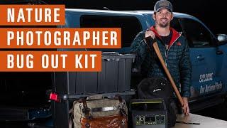 Nature Photographer's Bug Out Kit that NEVER leaves his Truck.