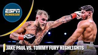 Jake Paul vs. Tommy Fury | Highlights | ESPN Ringside