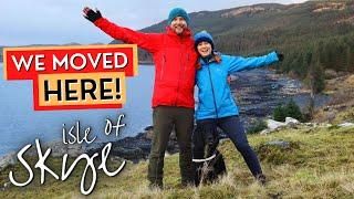 We Moved To A Tiny Cottage on The Isle of Skye! Wild Horses, Aurora, Foraging & Ancient Ruins - Ep5