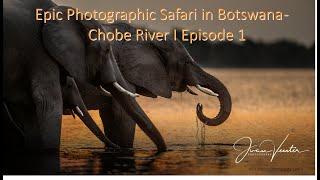 Epic Photographic WILDLIFE Safari in Botswana - Chobe River I Episode #1