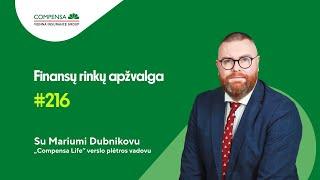 216 „Compensa Life" Lietuvos ir pasaulio finansų rinkų apžvalga | Marius Dubnikovas | 2024 08 22