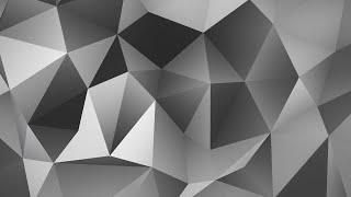 Grayscale polygonal background Motion Graphics