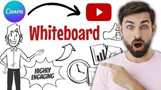 how to make whiteboard animation video in Canva  || whiteboard animation tutorial