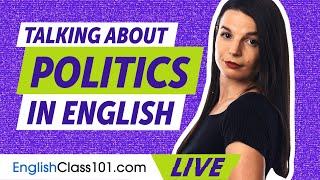 Introduction to talking about politics in English!